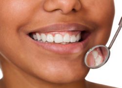 Healthy Woman Teeth marrero la dentist